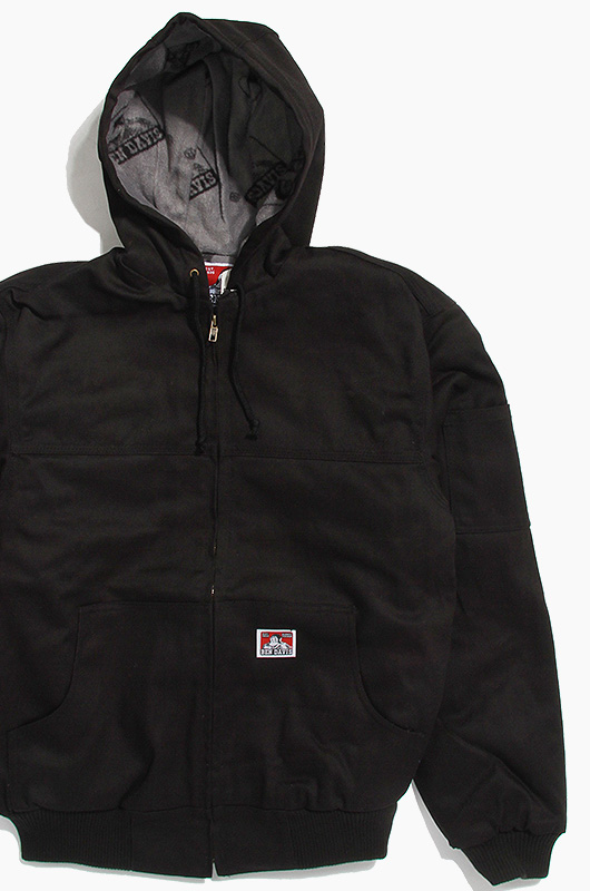 벤데이비스(Ben Davis) HOODED JACKET BLACK GVG 스토어. 전 세계직배송.