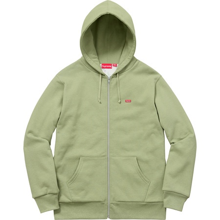 Supreme SMALL BOX THERMAL ZIP UP SWEAT (SAGE) | GVG STORE. K-POP, K-FASHION  STORE. Worldwide Shipping.