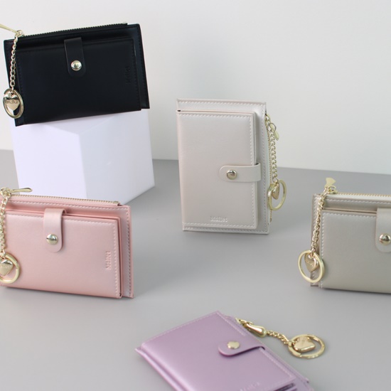 마렛(Mallet) (이니셜 커스텀) GLITTER MULTI POCKET WALLET _ 5COLOR GVG 스토어. 전