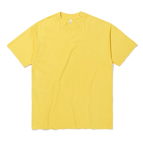 Los Angeles Apparel S/S T-shirts 1801GD Garment Dye Crew Neck 6.5oz Spectra Yellow